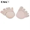 High quality knee fashion compression cotton polyester spandex lady's five toe socks