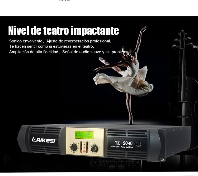 TK Serie Amplificador de Potencia Amplificador de Potencia Profesional