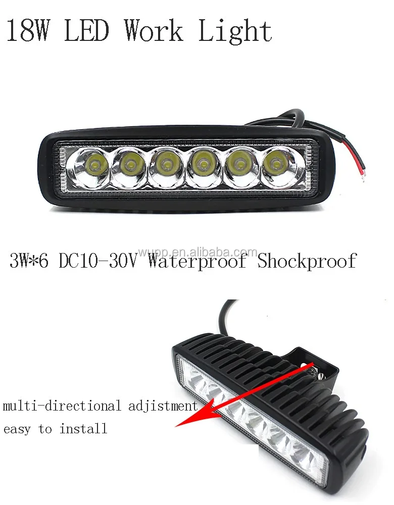 High Bright Led Car Top Roof Light Interior Dome Reading Fog Light