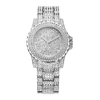 luxury full crystal diamond stone quartz watch women stainless steel fashion bracelet watch