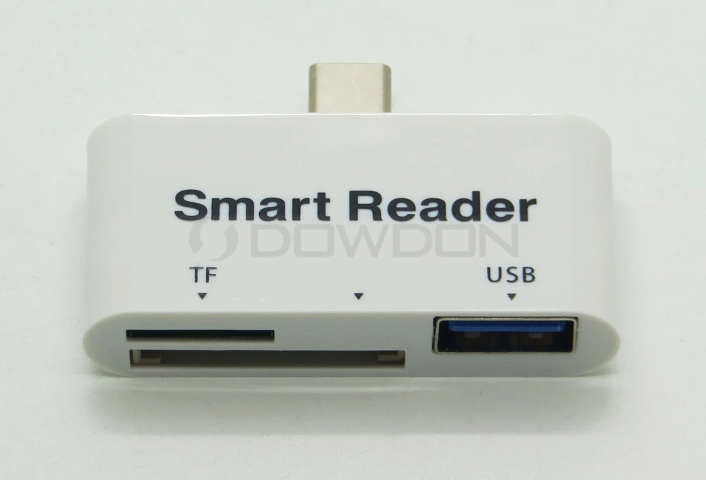 3 IN 1 Type-C OTG Smart Card Reader for SmartPhone Tablet PC - ANKUX.COM