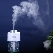 Unique Mini Air Freshener USB Gadgets Portable Bottle Steam Air Mist Discharge Office Room Car you can add perfume easy carry