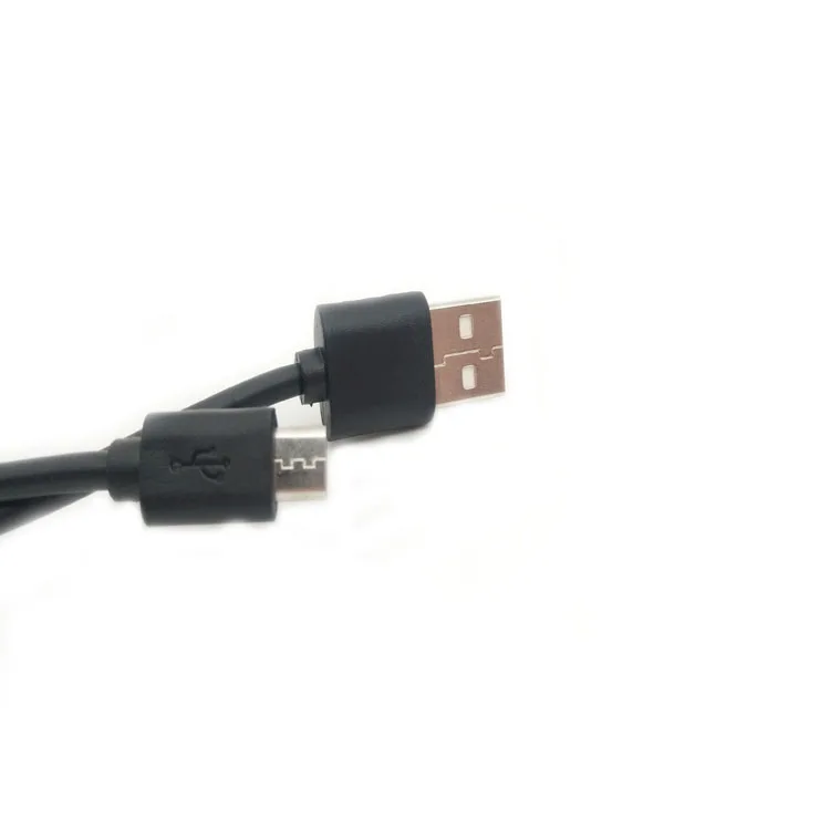 1m black PVC material usb 2.0 micro charger data cable - ANKUX.COM