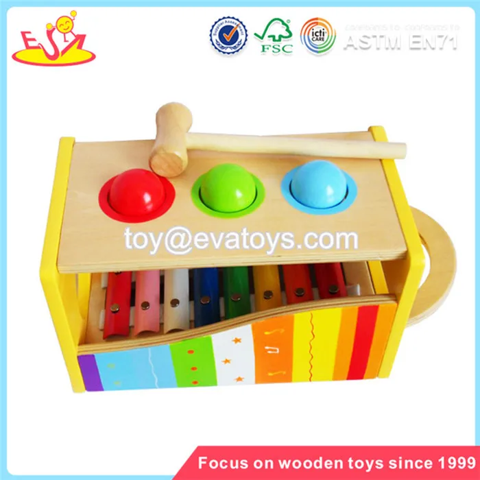 Wholesale Wonderful Percussion Toy Children Wooden Xylophone Sticks Toy