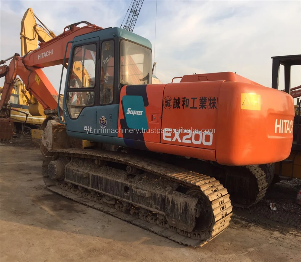 Used Hitachi Ex200 -3 Hydraulic Track Excavator For Sale - Buy Sns-Brigh10