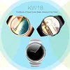 KW18 Smart Watch MTK2502C 1.3 Inch Round Screen IPS LCD Anti-Lost Alert Remote Camera