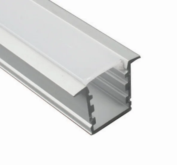 Ultra silm micro customized 8mm width surface mounted led extruded aluminum track channel for led strip light