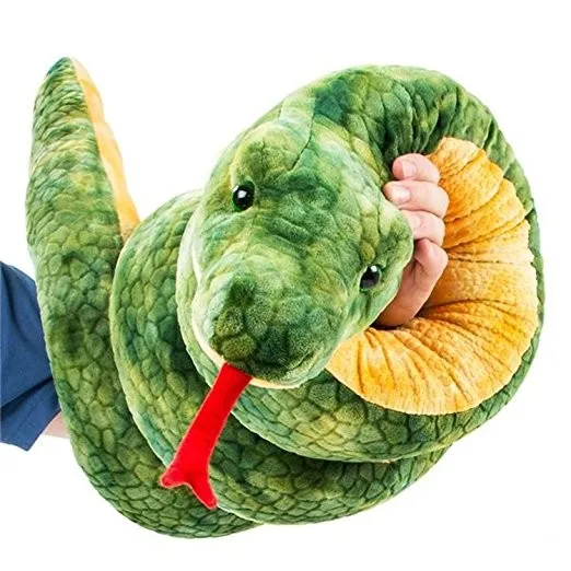 green anaconda plush