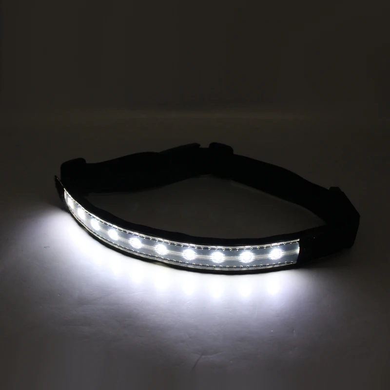 Factory wholesale promotional led sport headband for sport at night