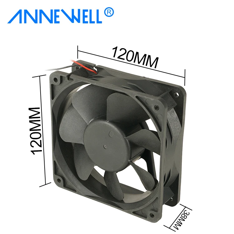 5 Inch Exhaust 120mm Silent Sleeve Bearing Fan 120x120x38mm 3000rpm 12v 24volt 48v 12038 Dc 7368