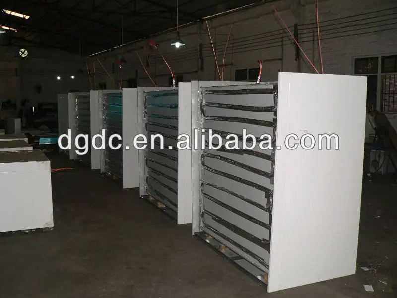 Bagged Ice Storage Bin  direct cooling system