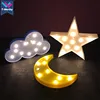 Battery Operated Cloud Shaped LED Sign Marquee Cloud LED Night Light