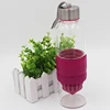 2017 new products cheap & high quality bpa free samples free fruit infuser glass water bottle