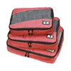 2018 Hot Stock AmazonBasics 3-Piece Best Packing Cube Set -2 Medium and 1 Large, Red