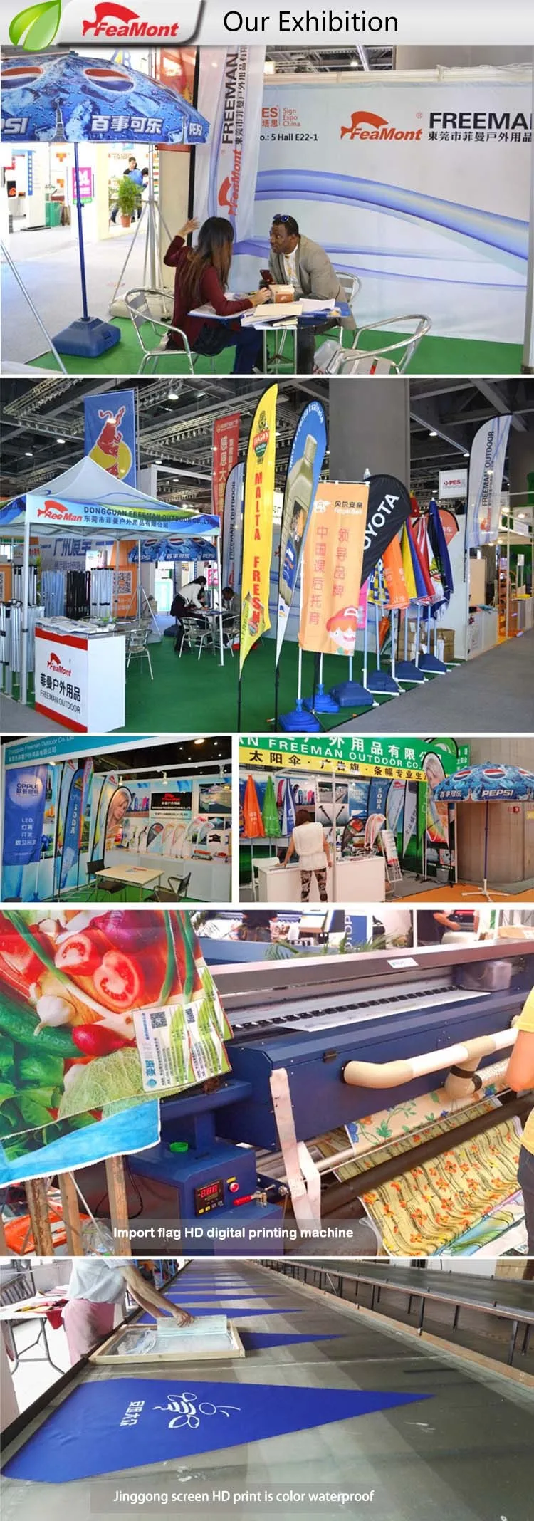 Aluminium patio umbrella with side for garden umbrella and beach umbrella