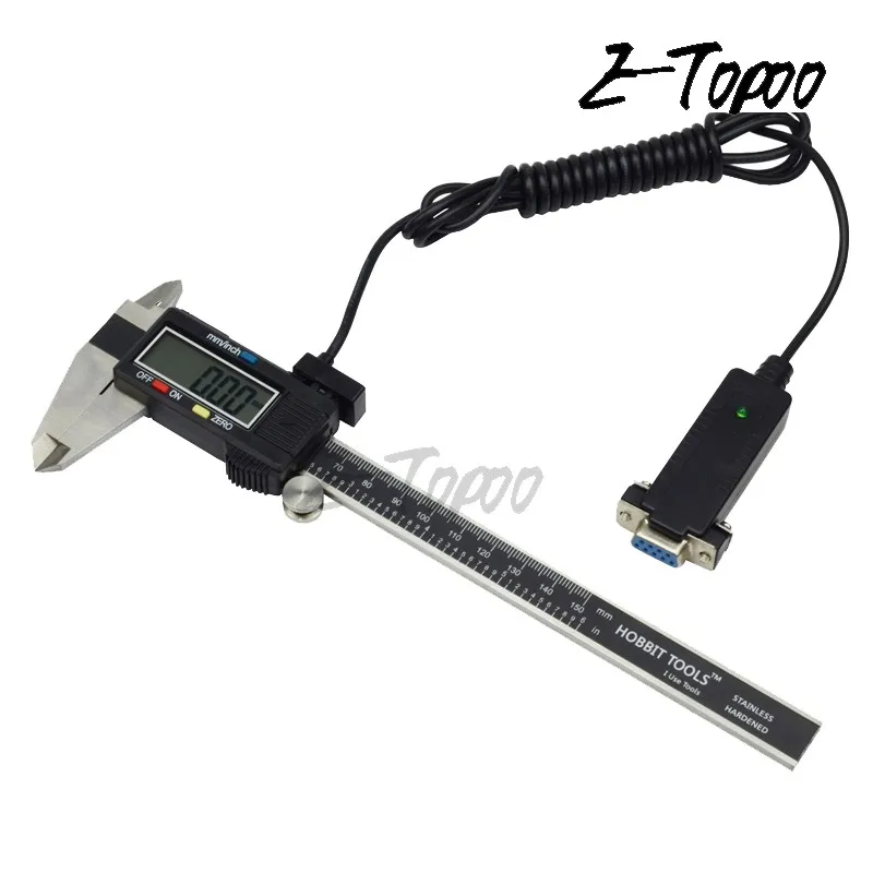Digital Caliper Electronic Measuring Tools Data Output Computer Cable
