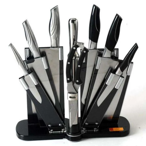 Hot Selling Rotating Acrylic Knife Display Cases Acrylic Knife Display