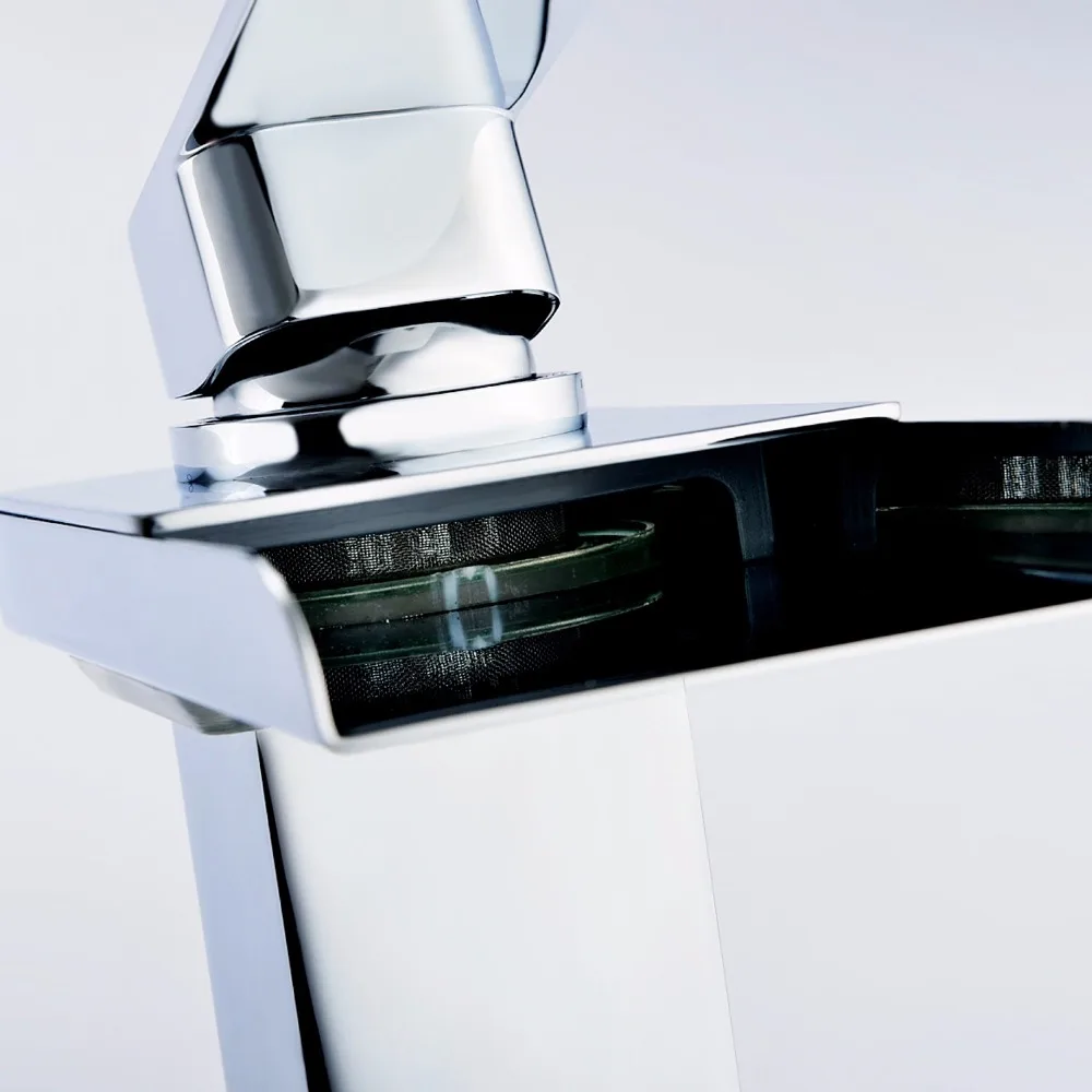 Modernes design messing körper led licht bad waschbecken ...