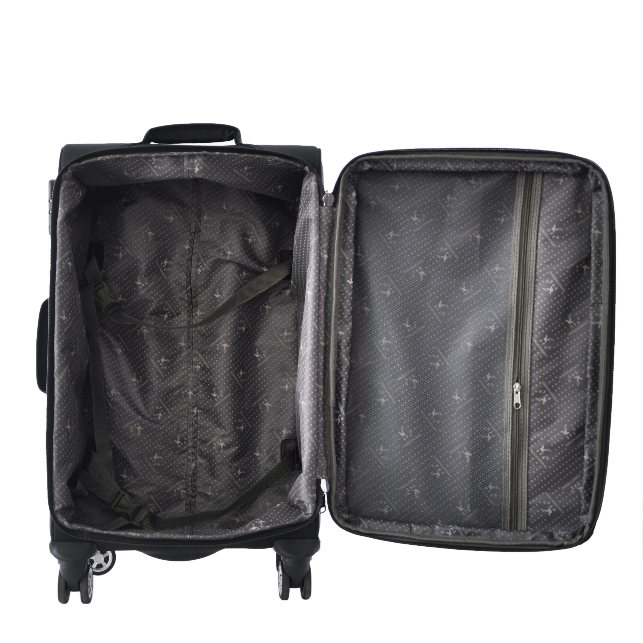 Expandable Fabric Travel Luggage Sets Factory Price Trolley Suitcase