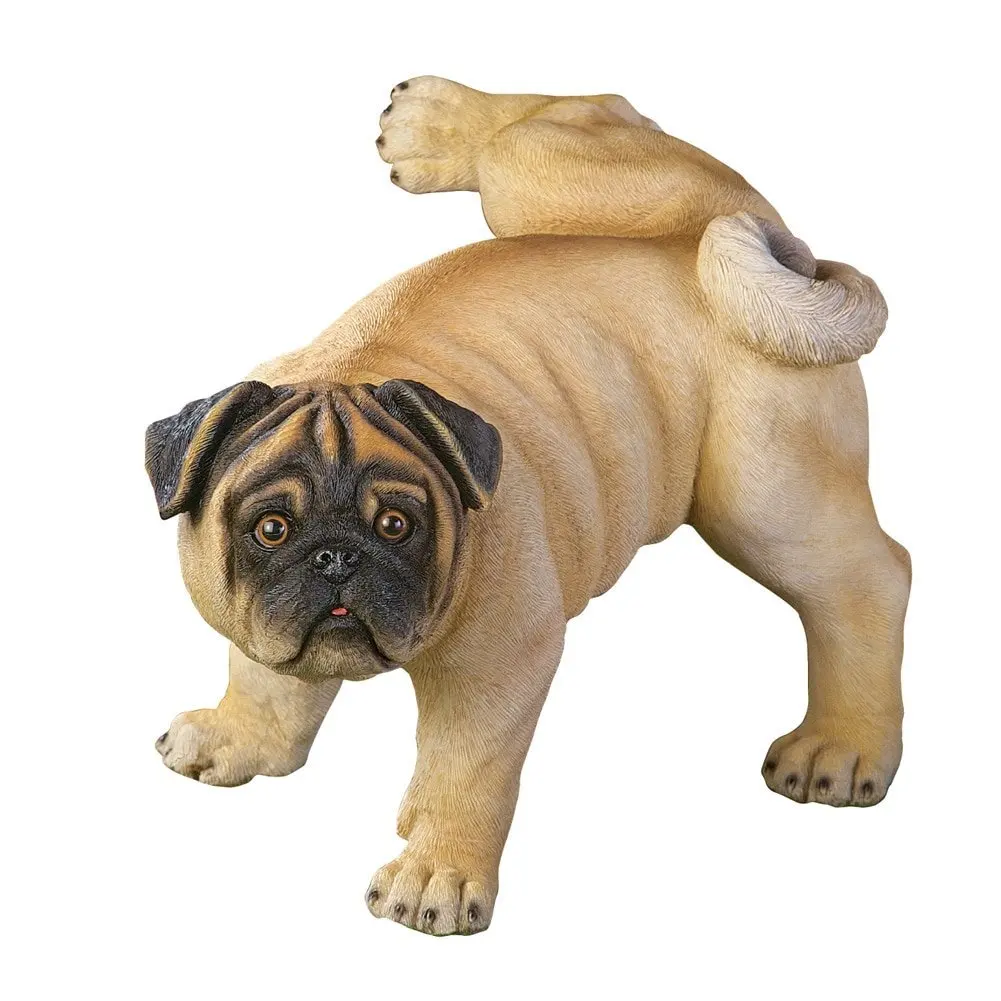 chinese pug statue