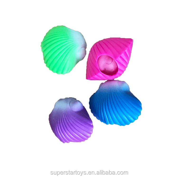 Details about   MERMAID SQUEEZE & REVEAL SEASHELL 37050 MYTHICAL FISH SHELL CUTE SQUISHY 