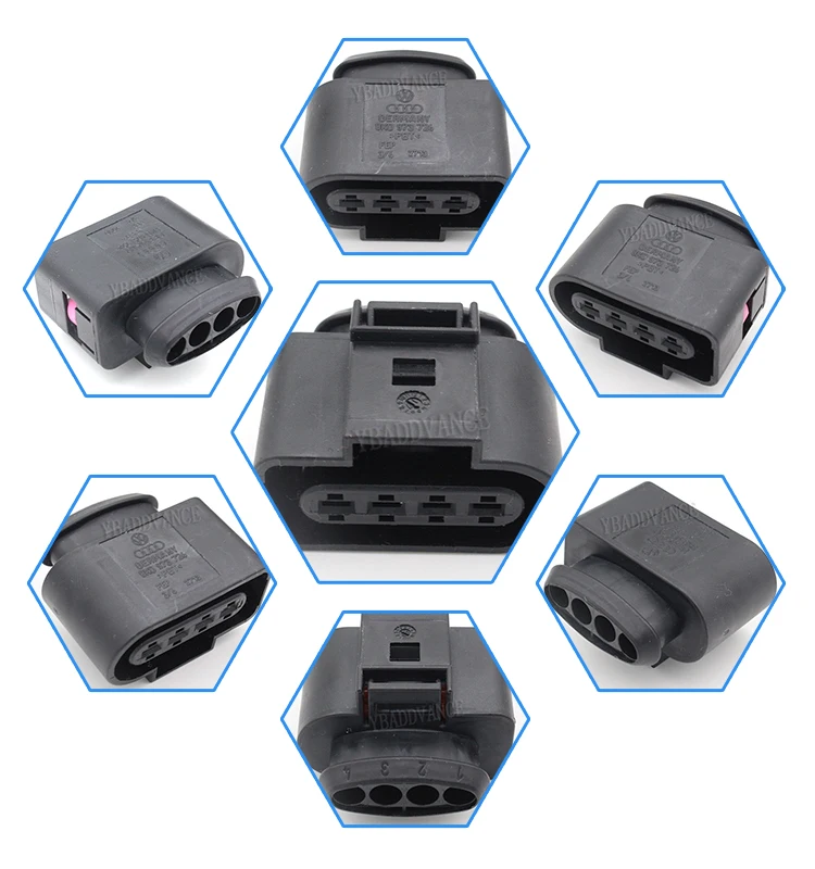 8k0973724 4 Pin Female Fep Connectors For Ignition Coil Buy Fep