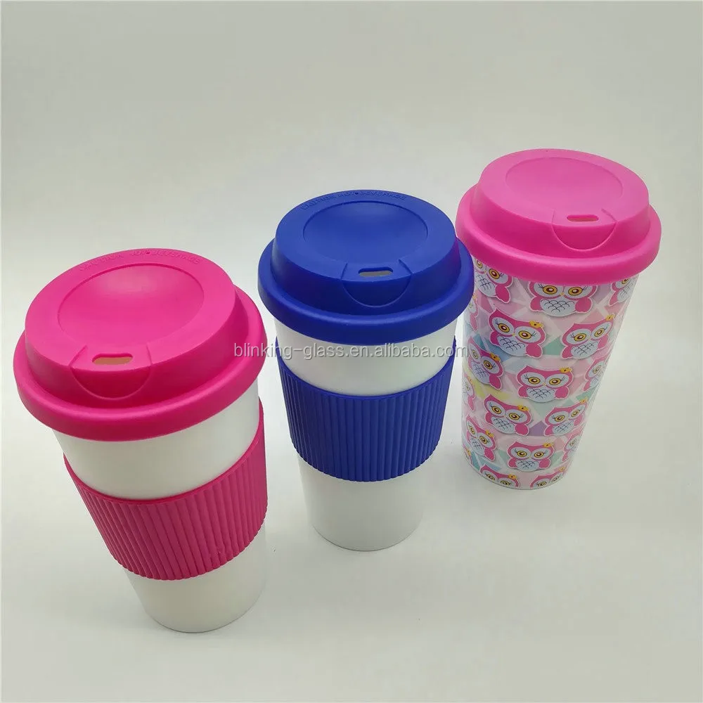 Plastic Coffee Cup With Lids Buy Take Away Coffee Cups,Reusable