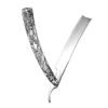 big single edge straight shaving razor