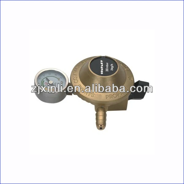 High Quality Auto Lpg Regulator Valve With Meter,Zinc Alloy Gas Valve