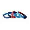 Custom Diy Link Colorful Thin Snap On Silicon Wristband Ion Fashion Micro Injection Silicone Chain Bracelet