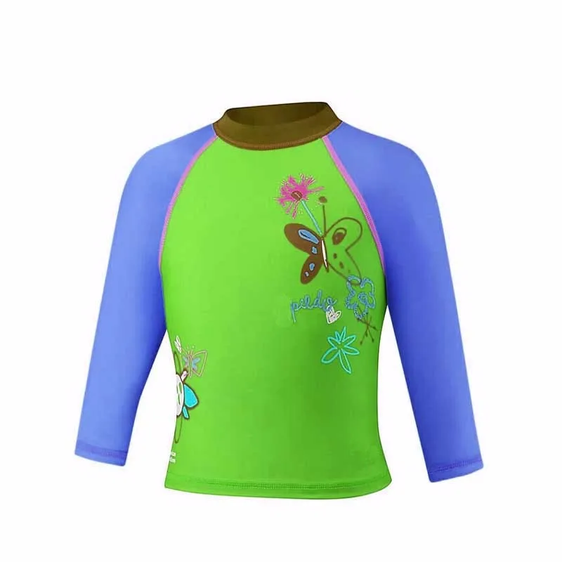 Little Kid Sun Protective Rashguard Set Beach Rashguard Suit Baby Uv
