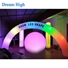 Glow Inflatable Arch Promotional Lighted Inflatable Arch led inflatable arch