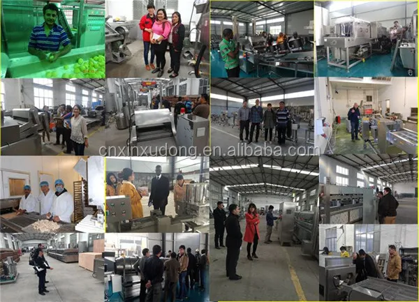 Excellent quality full automatic potato chips production line/fresh potato chips making machine/frozen french fries