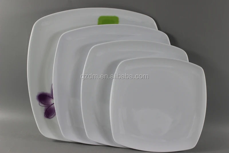 Originality Melamine Square Dinner plate