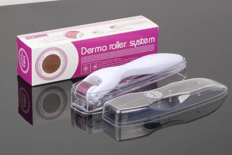 Rechargeable Roller 600 Pins Drs Derma Roller For Hair Loss Treatment