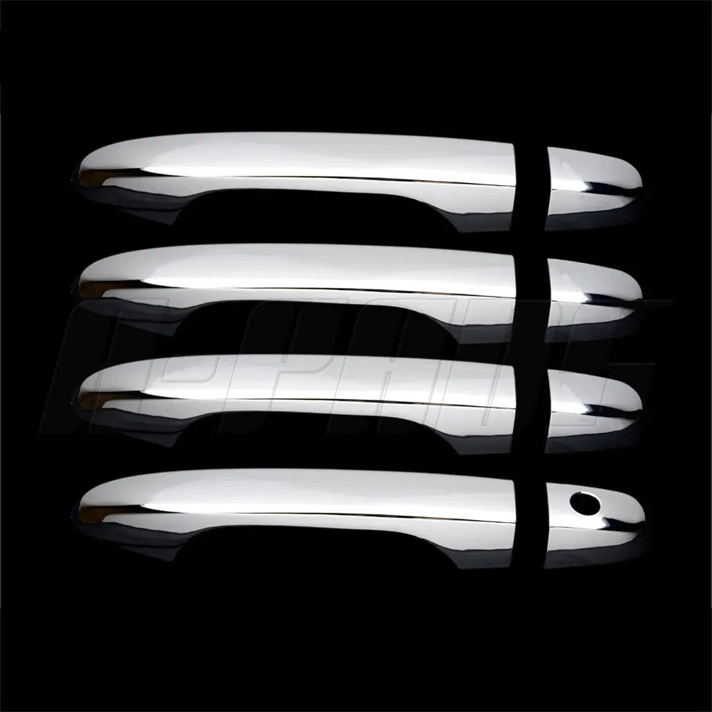 08-12 HONDA ACCORD Chrome plated Full ABS 4 Door Handle W//O PSG Keyhole Cover