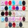 Lovely dot printing shabby flowers for baby accessories