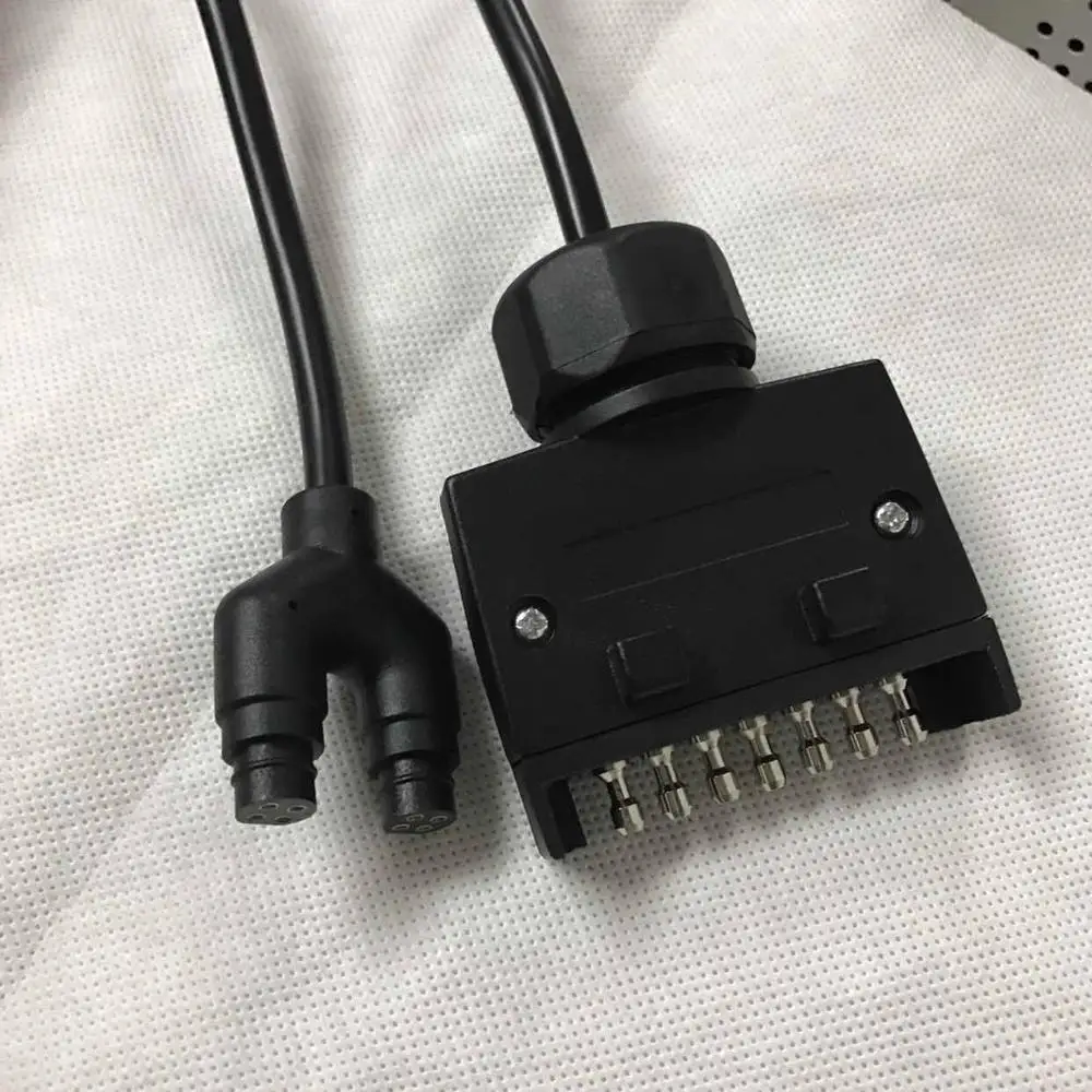 Australian 7 Pin Round Socket Or 7 Pin Flat Socket Cable