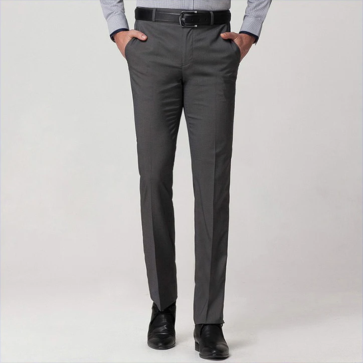Custom Designs Latest Style Super Soft Two Pocket Formal Men Pants ...
