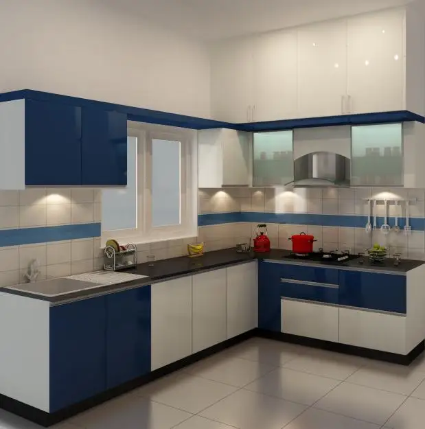 Mini Modular Kitchen Home Decorating Ideas Interior Design