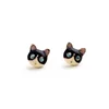 Women Gold Fashion Cat Stud Earring
