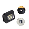 Customize Super Bright 4 Modes Mini Cloth Clip COB Led Safety Walking Running Lights For Night Runner