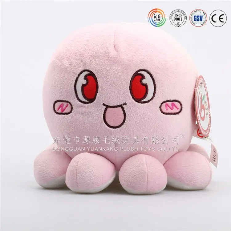 octopus plush dog toy