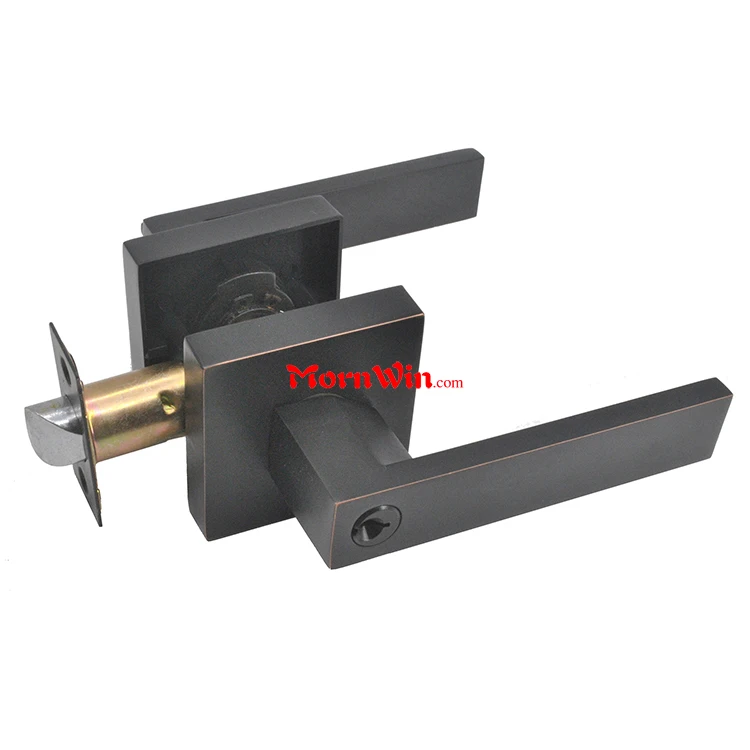 black nickel door handles