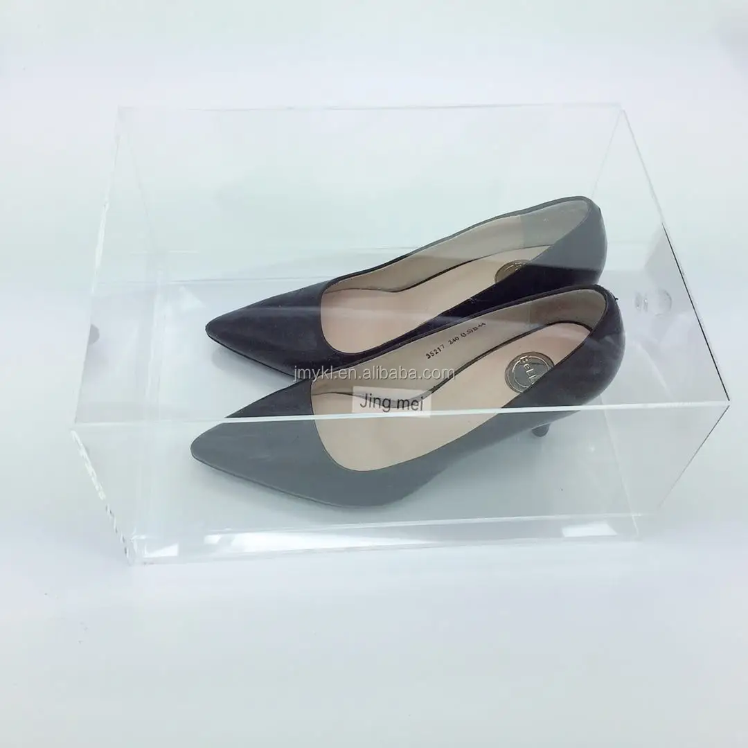 High Quality Clear Acrylic Glass Shoe Box For Display Buy Acrylic