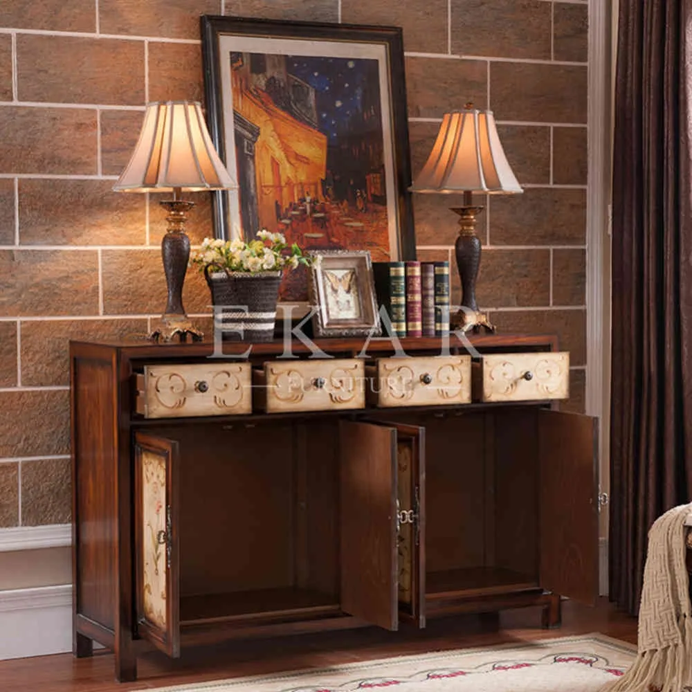 Buffet decoratie sideboards 4 lade 4 deur dressoir kast woonkamer ...