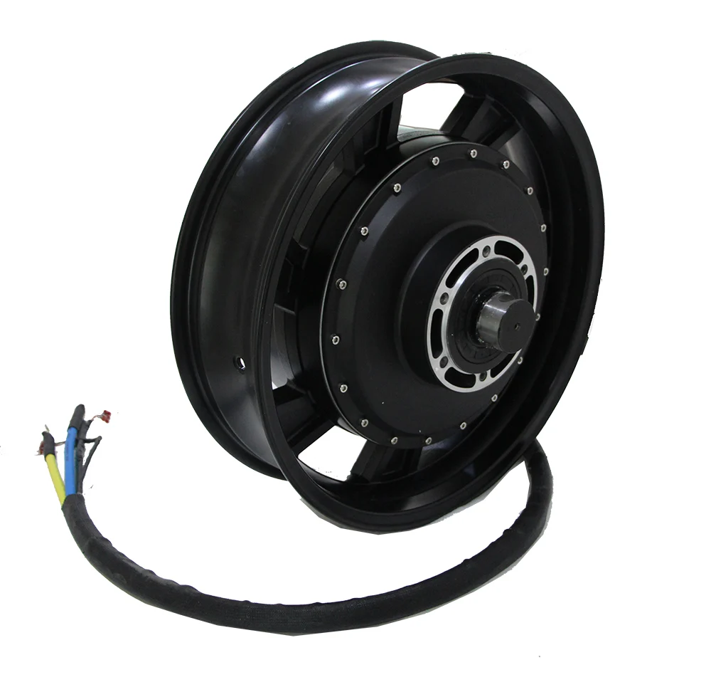 QS Motor 17inch 14kw water cooling 160kph Electric Scooter Motor Kits