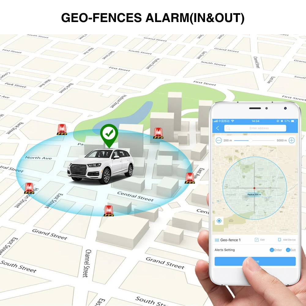 Tempo de Espera de Rastreamento Rastreamento em Tempo Monitor de Voz Gps do Carro At4 2g Ipx5 Forte Ímã Rastreador à Prova d' Água 10000 Mah Longo em Tempo Real Gsm Gps Localizador 14 Cheap Rastreadores GPS