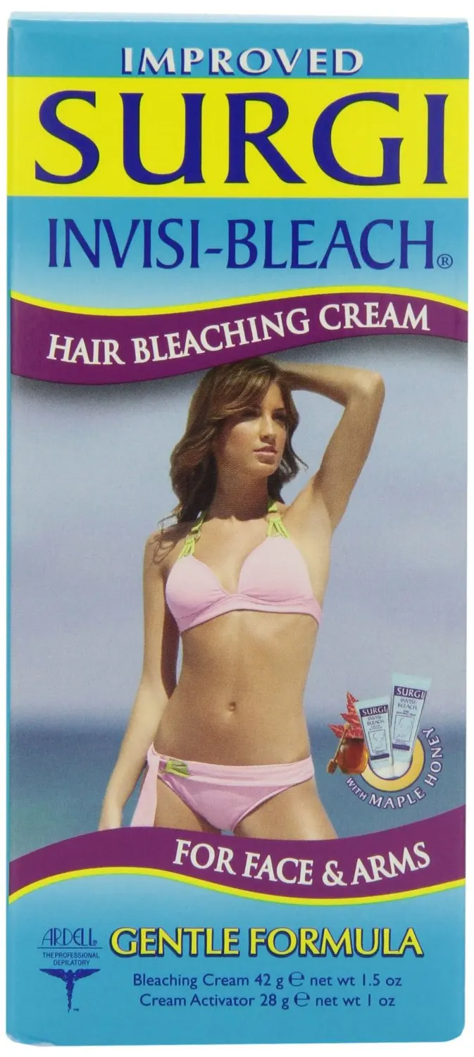 Buy Surgi Invisi Bleach Face Body Hair Bleaching Cream 1 5 Oz