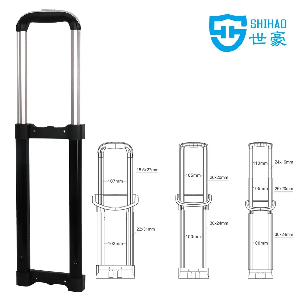 telescopic handle luggage